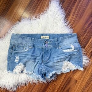 Low Waisted Mini Shorts